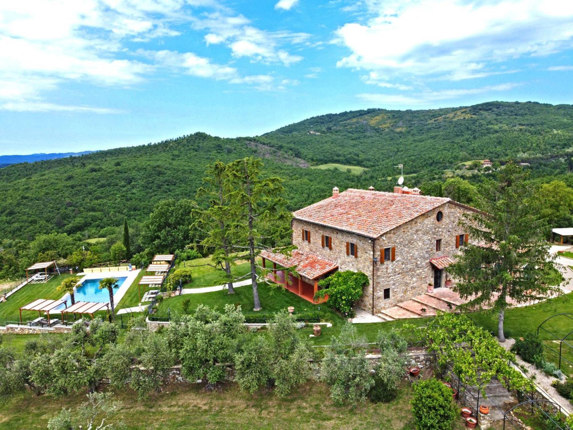Podere Le Volte Country House La Mita Чивителла-ин-Валь-ди-Кьяна Экстерьер фото